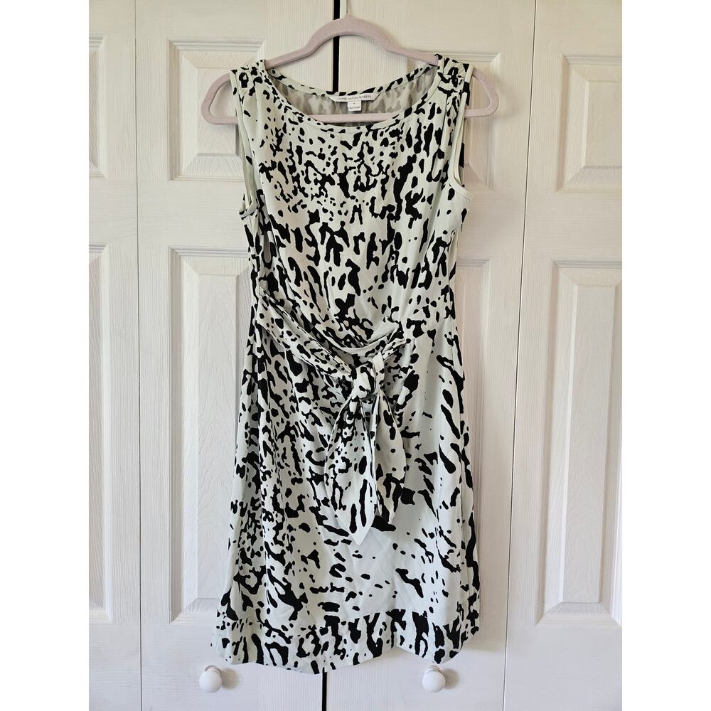 Diane von Furstenberg DVG New Della Paint Splash Printed Silk Dress, Women's 6